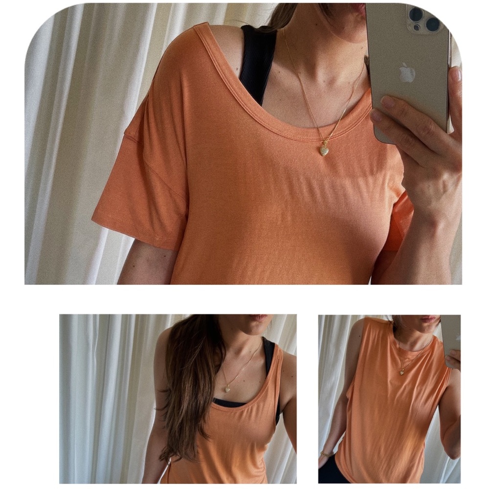 3pcs Daily Workout Tops — Sunset